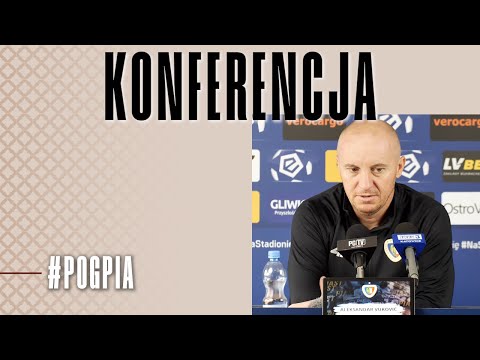 KONFERENCJA PRZED | Pogoń - Piast Gliwice | 11 KOLEJKA PKO BP EKSTRAKLASY | Aleksandar Vuković